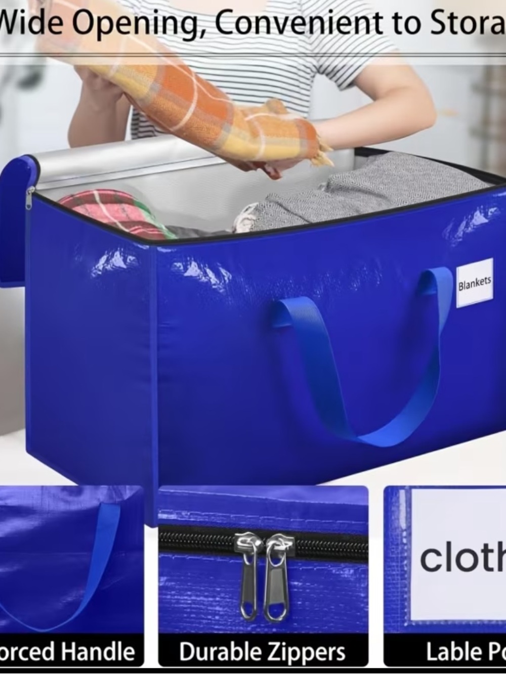 Large Storage Tote - Picture 4 of 7